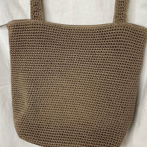 - 👜The SAK crochet large shoulder bag. Cognac color.👜 - Picture 3 of 9